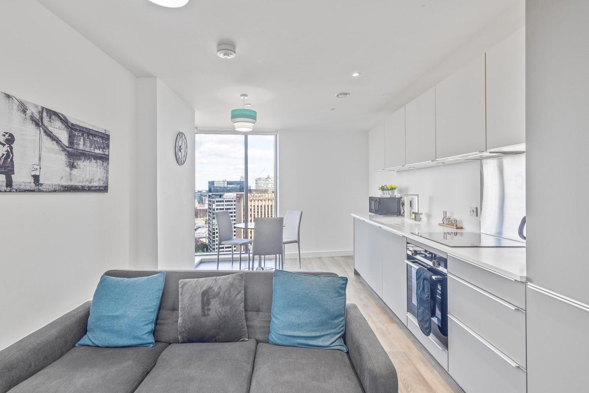 Luxury 2 Bedroom Apartment, On Broad Street! Бірмінгем Екстер'єр фото