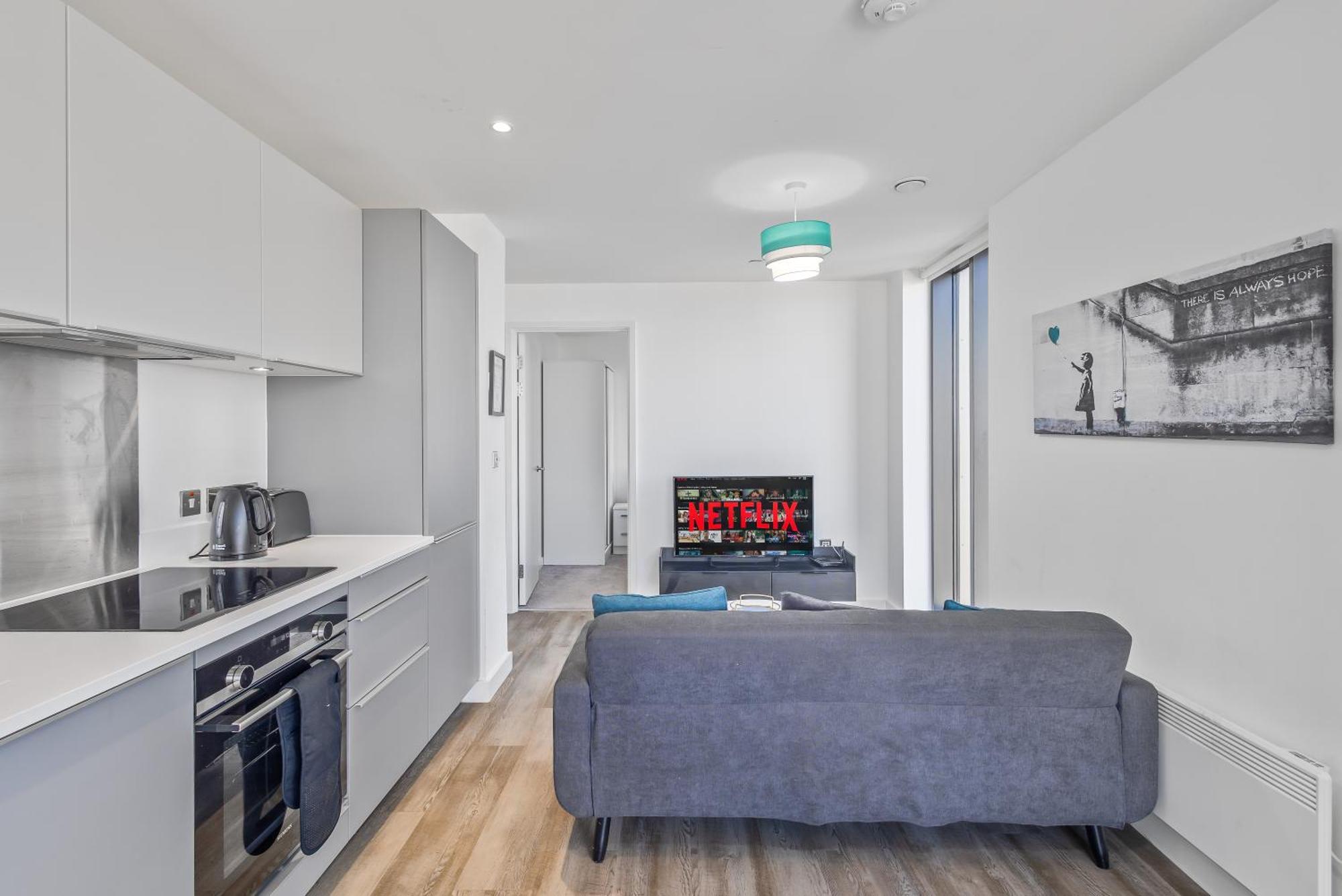 Luxury 2 Bedroom Apartment, On Broad Street! Бірмінгем Екстер'єр фото